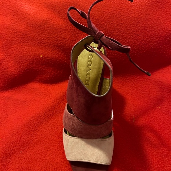 Coach Tri Color Block Hill Sandals - Picture 7 of 8